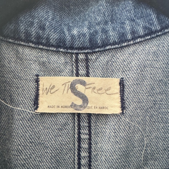 We The Free x Free People Sydney Coverall in Breezy Blue - Picture 8 of 9